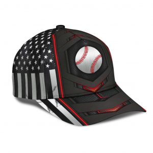 Baseball Red Flag Carbon Classic Cap