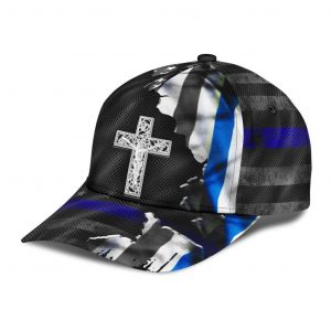 Blue Flag Jesus Classic Cap