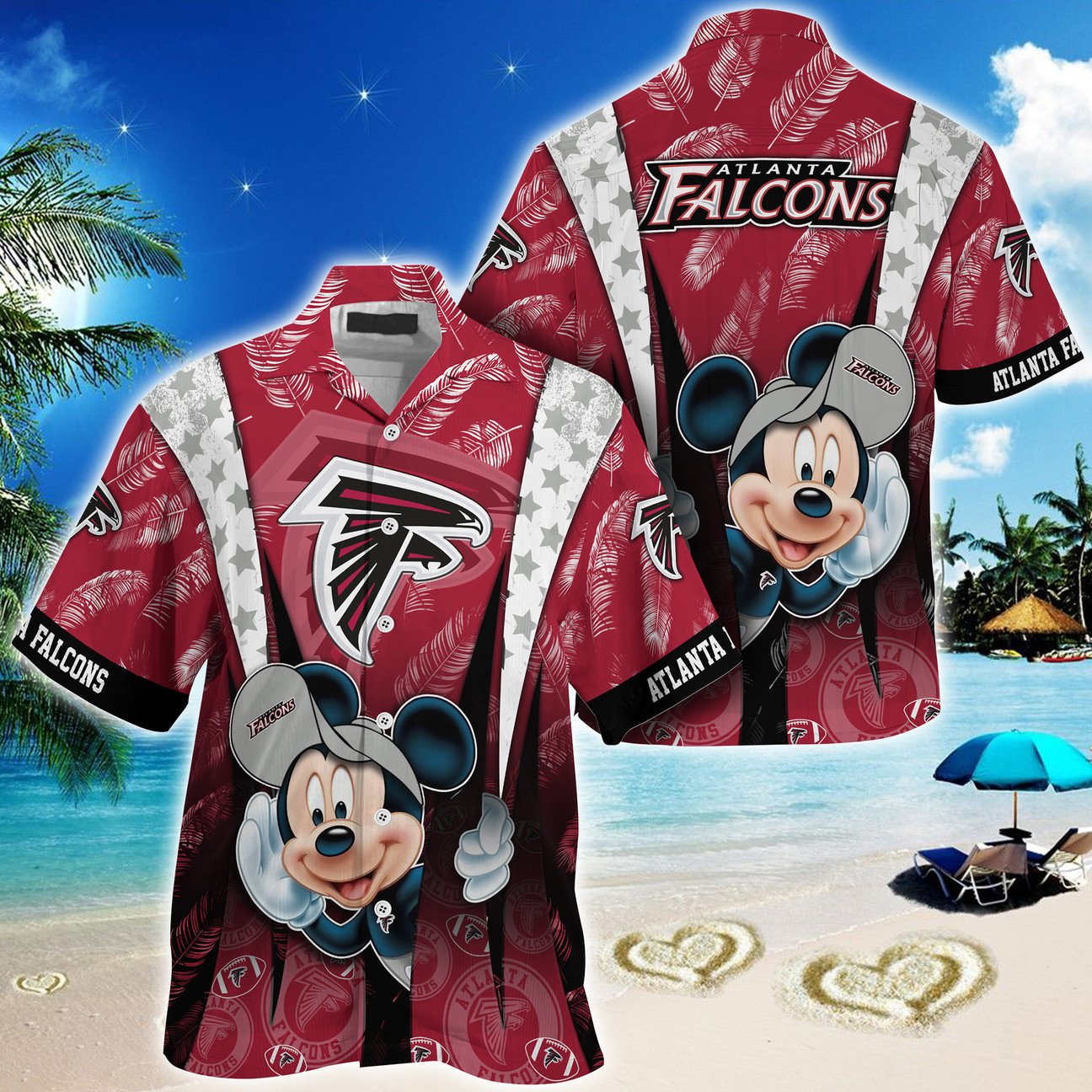 Atlanta Falcons Hawaiian Shirt – Ahabear