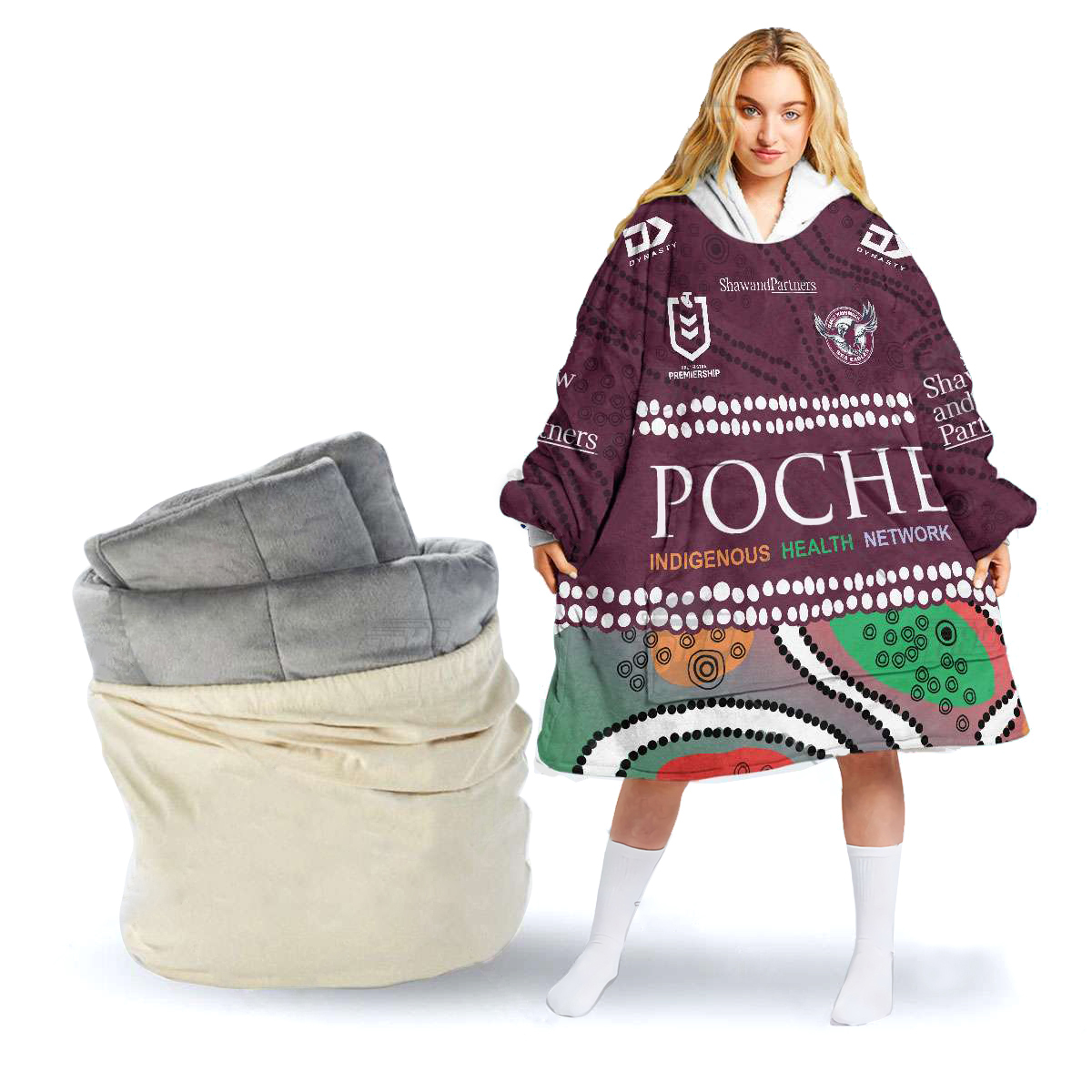 Limited Edition Blanket Hoodies for all family 9X Print