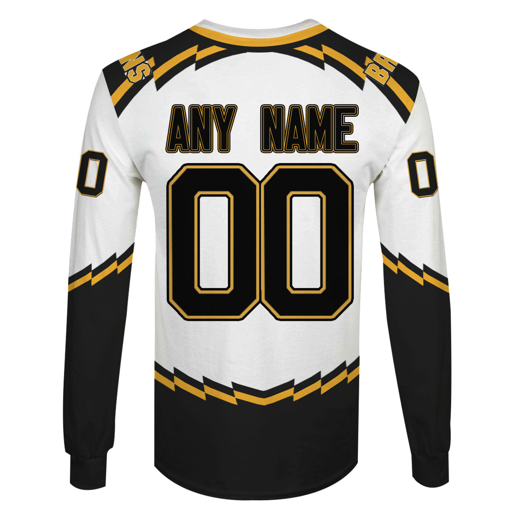 3D Printed Personalized Name And Number Nhl Reverse Retro Jerseys