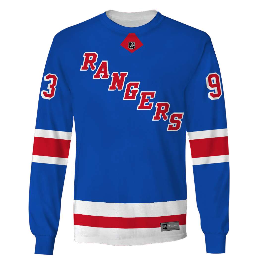 Rangers best sale zibanejad jersey